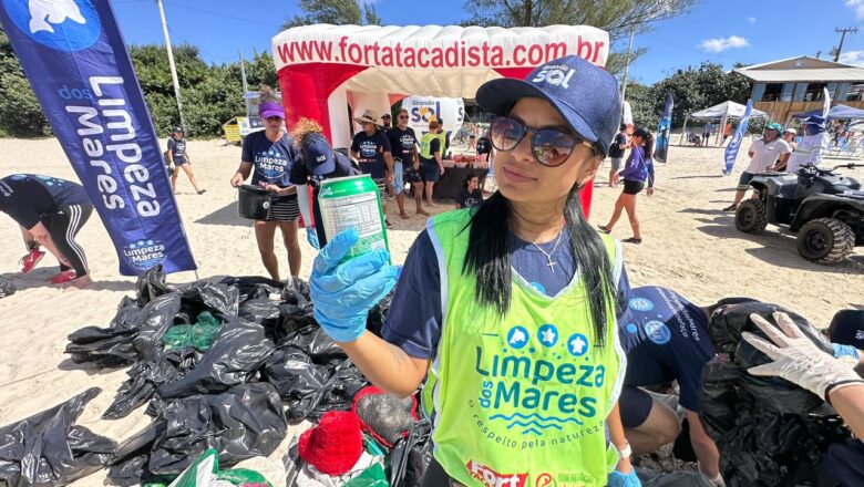 Neste domingo (27), Porto Belo recebe mutirão do projeto Limpeza dos Mares
