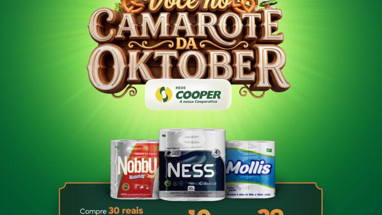 IPEL e Rede Cooper levam consumidores para a Oktoberfest em promoção que distribui 170 ingressos