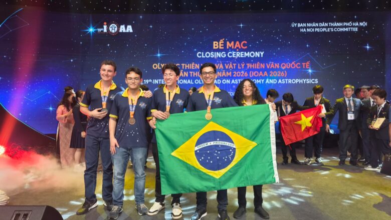 Brasil faz história na Olimpíada Internacional de Astronomia e Astrofísica