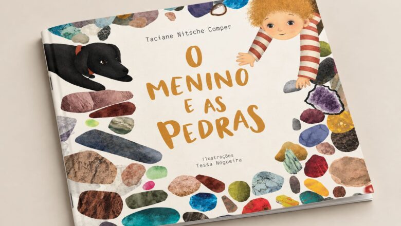 Livro infantil transforma coleção de pedras em reflexão sobre pertencimento e inclusão 